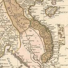 Carte de l'Indochine (1760)