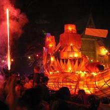 Festival of lights in Luang Prabang