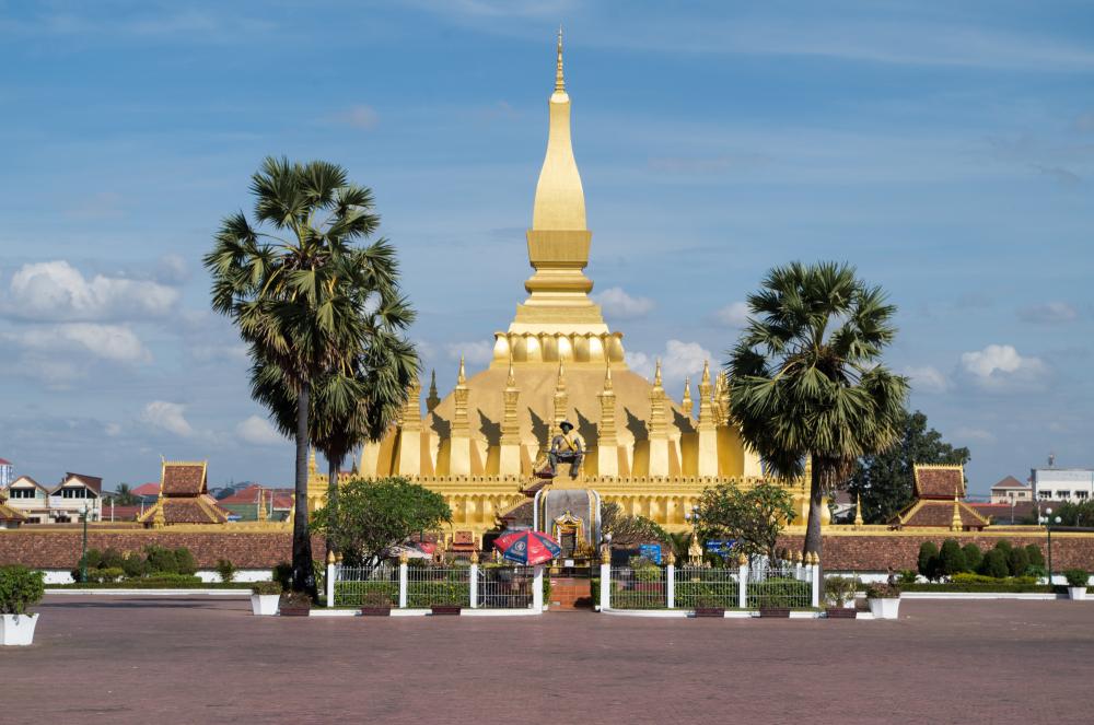 Le That Luang, symbole du Laos