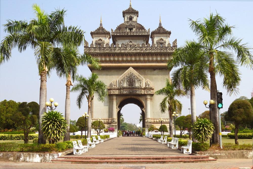 Patuxay, the Arc of Triumph of Vientiane