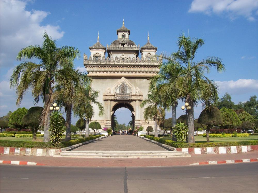 Patuxay, the Arc of Triumph of Vientiane
