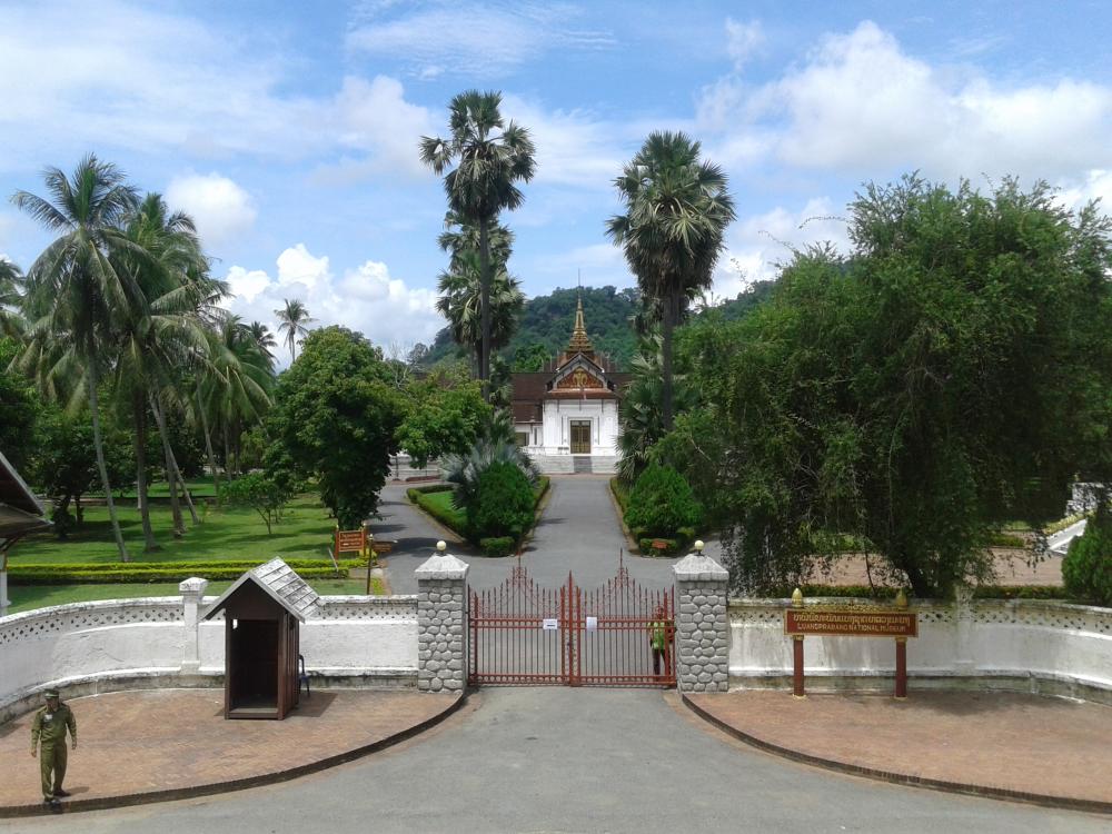 Entrée du Palais Royal de Luang Prabang