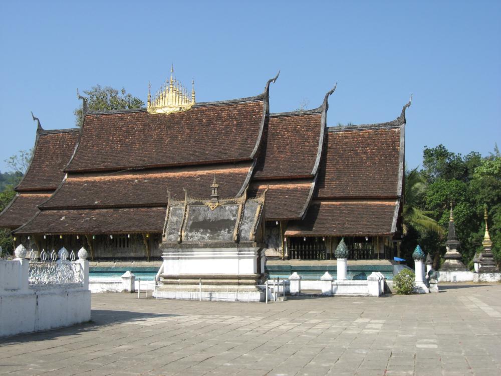 Vihan de la pagode Vat Xieng Thong