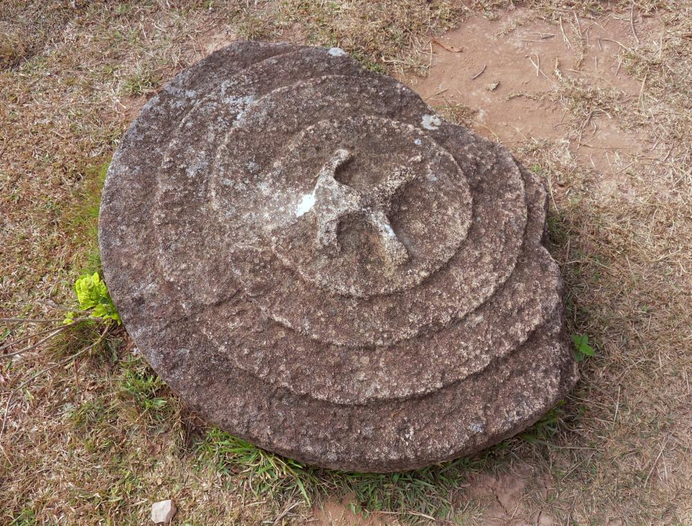 Détail d'un couvercle de jarre