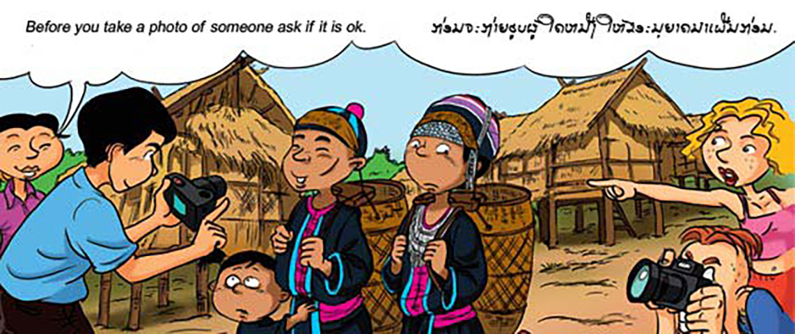 Before you take photo of someone ask if it is ok