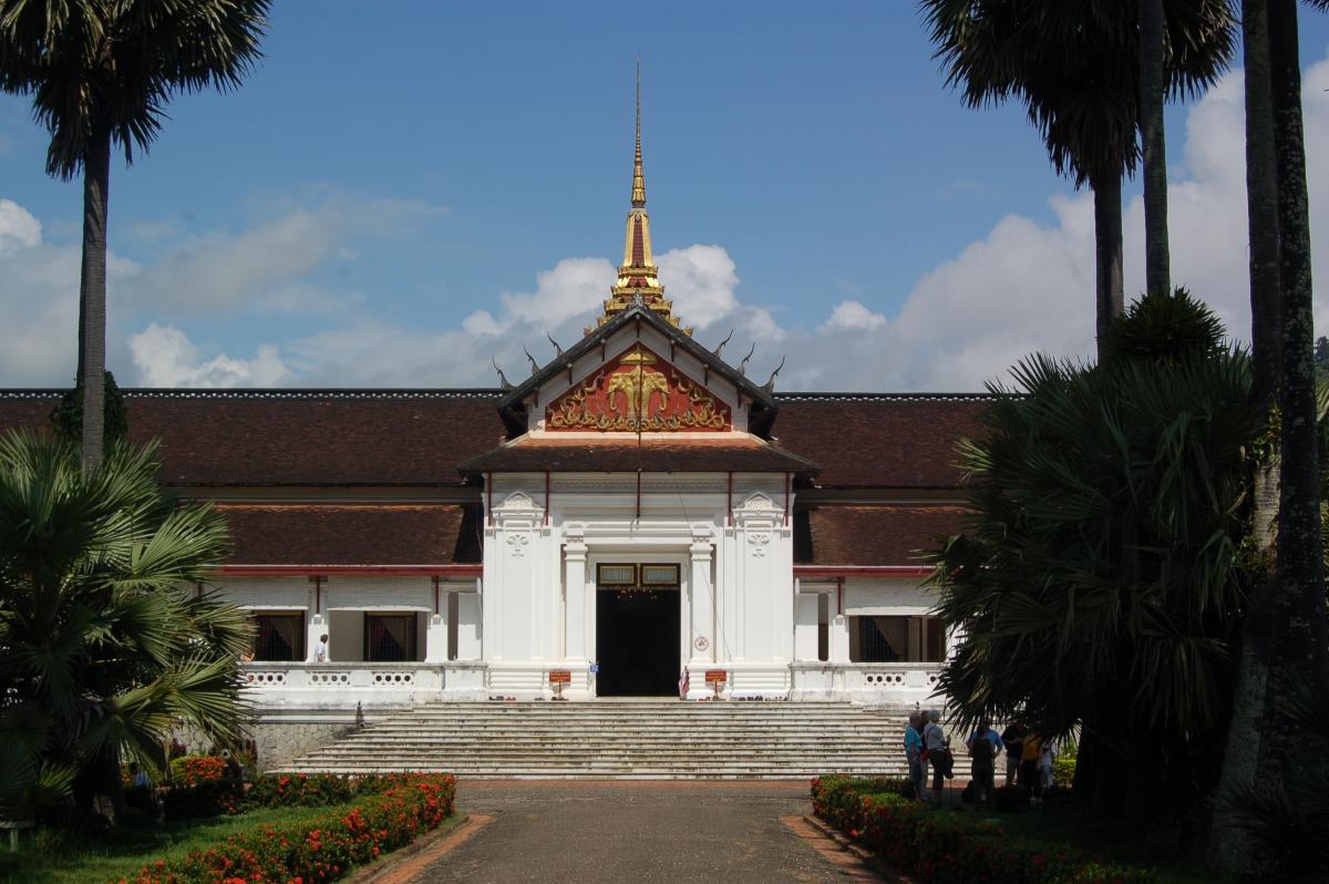 Entry gate of the National Museum of Luang Prabang