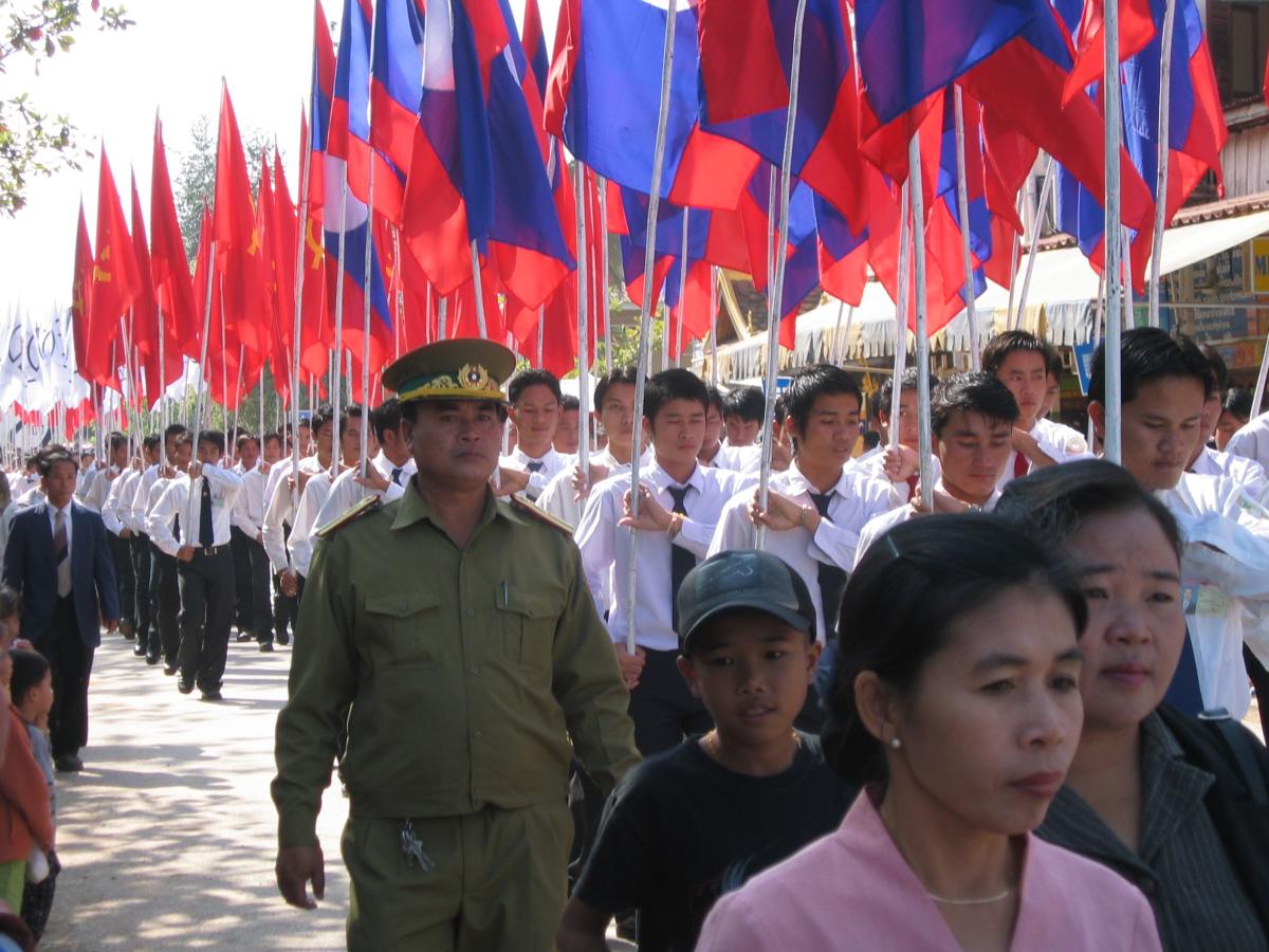 Luang Prabang UNESCO birthday - 25/11/2005
