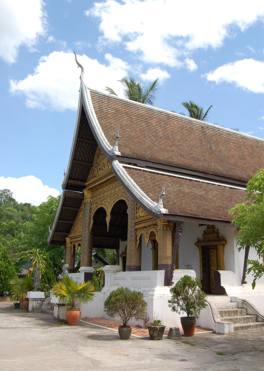 Vihan du temple Vat Tchoum Khong Vihan du temple Vat Tchoum Khong