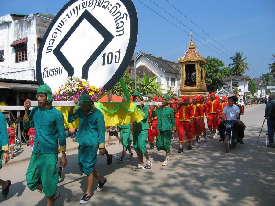10 year birthday procession for UNESCO inscription