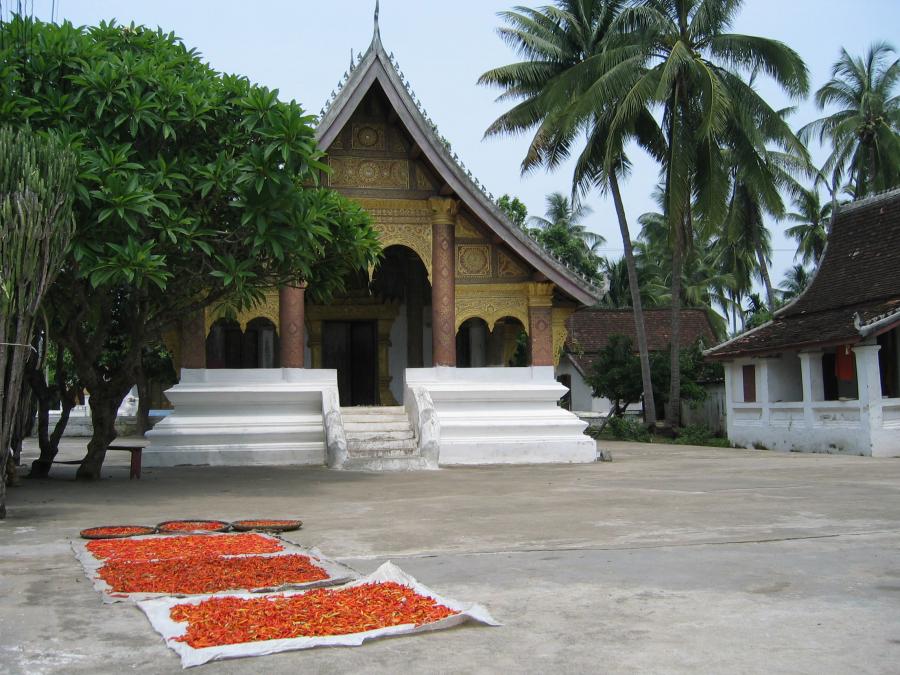 Wat Si Boun Heuang in Luang Prabang - vihan
