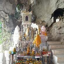 Pak Ou Caves, a sacred living religious Buddhist place