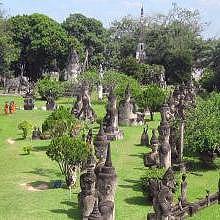 Buddha Park in Vientiane