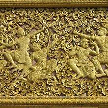 Wat Xieng Thong in Luang Prabang - relief