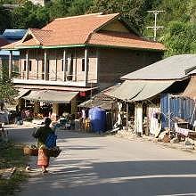Pakbeng, centre-town