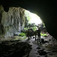 Caves behind Muang Ngoi, on the way to the villages of Ban Na, Bat Houay Sen