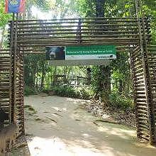 Rescue bears center in Kuang Si waterfalls