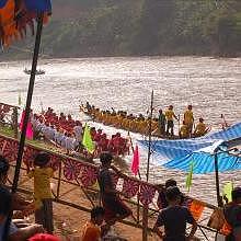 The last races of the year in Luang Prabang