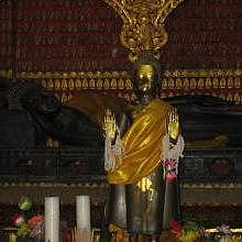 Wat Xieng Thong in Luang Prabang - interior