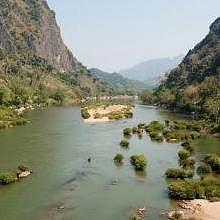 Nong Khiaw, view from the bridge