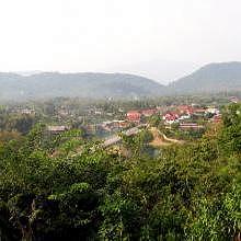 View of Luang Prabang from Vat Phon Phao