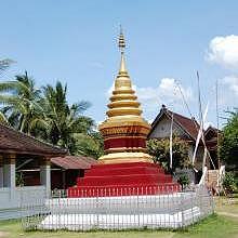 Wat Aphai in Luang Prabang - Stupa