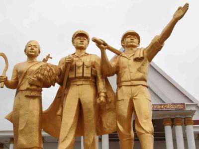In Vientiane - Museum of Army
